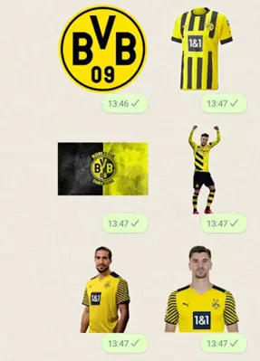 Borussia Dortmund Stickers android App screenshot 0